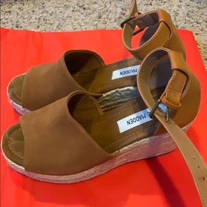 Steve Madden wedge sandals!